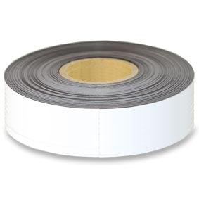 Rewritable Magnetic Tape Roll - 75mm x 0.6mm | 60m ROLL | Gloss White