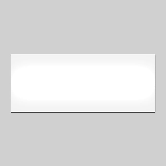 Pack of 10 Rewritable White Magnetic Labels – 150mm x 60mm x 0.8mm