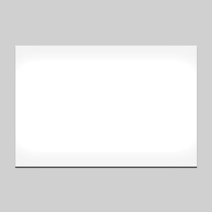 Pack of 10 White Magnetic Labels – 150mm x 100mm x 0.8mm