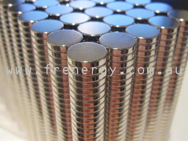 Neodymium Disc Magnet 10mm x 2mm N35