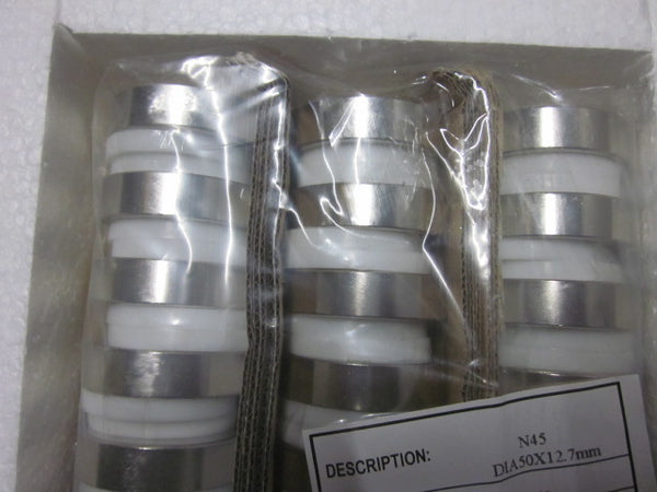 Neodymium Disc Magnet 50mm x 12mm N35