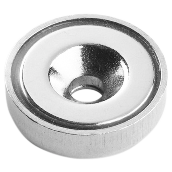Pot Magnet: Countersunk Hole