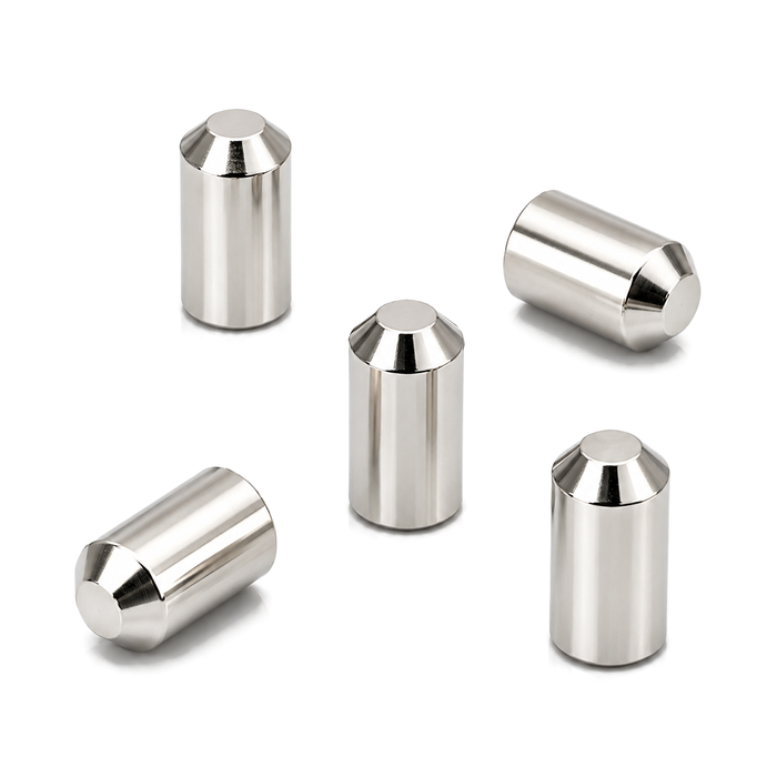 Neodymium Cylinder Magnet - 4mm x 6.5mm | N35 | 30° Tapered South End