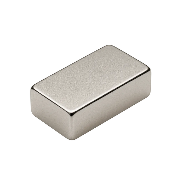 Neodymium Block Magnet - 25.4mm x 12.7mm x 6.35mm | N52