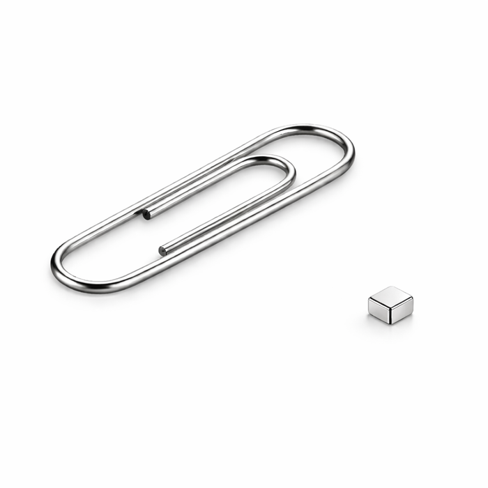 Neodymium Block Magnet - 2mm x 2mm x 1mm | N52