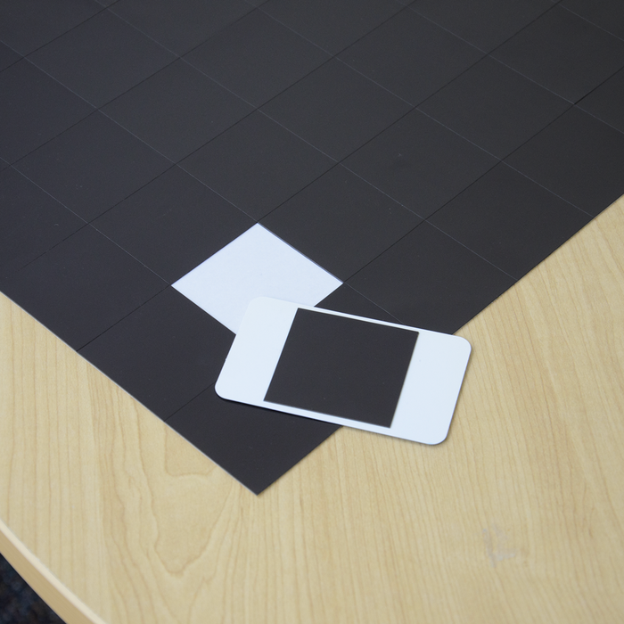 Self-Adhesive Magnetic Patches | 50mm x 50mm x 0.6mm | 1,000 Patches Per Pack