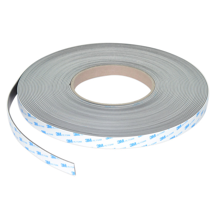 Magnafix White Foam Magnetic Tape 25mm x 1.5mm x 32m ROLL | 3M Adhesive | PART A