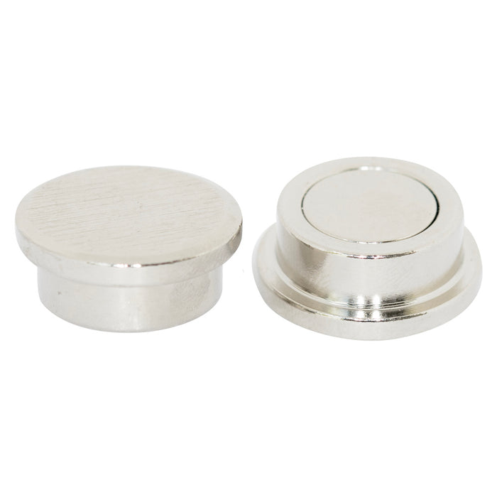 Steel Capped Neodymium Pot Magnet - D16mm x 7.2mm