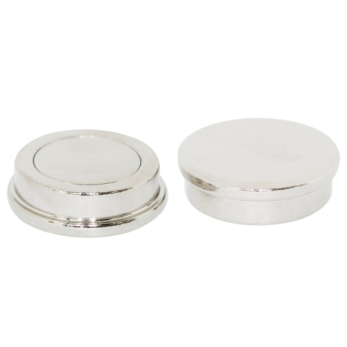 Steel Capped Neodymium Pot Magnet - Diameter 25mm x 9mm