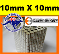 Neodymium Cylinder Magnet 10mm x 10mm N45