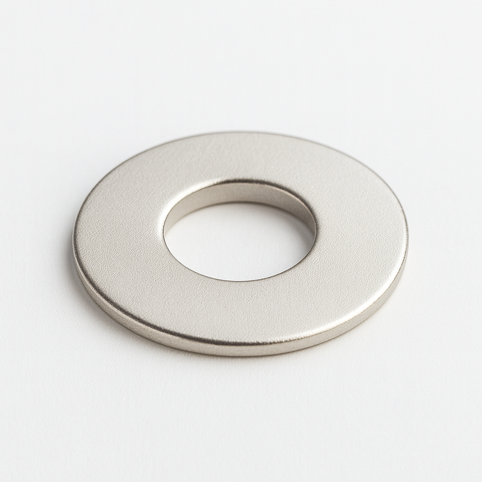 Neodymium Ring Magnet OD25mm x H2mm | Hole 10mm N38