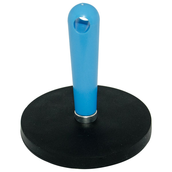 Rubber Coated Pot Magnet with Handle 88mm | BLUE HANDLE