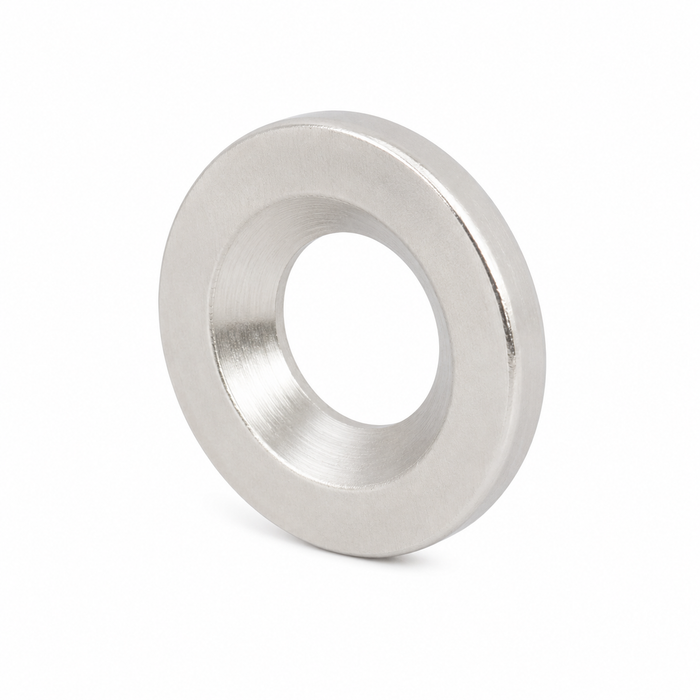 Non-Magnetic Steel Countersunk Washer | 12mm (OD) x 1.5mm (H) | Countersunk (ID)5.4mm/(ID)8.4mm