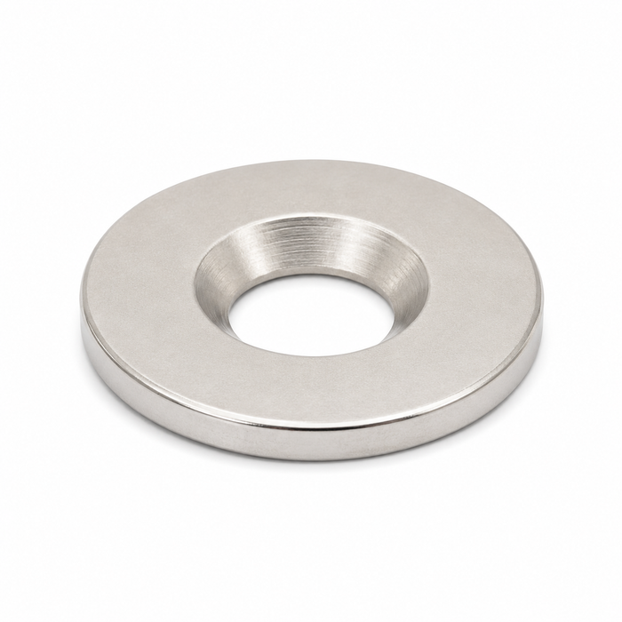 Non-Magnetic Steel Countersunk Washer | 15mm (OD) x 1.5mm (H) | Countersunk (ID)5.4mm/(ID)8.4mm