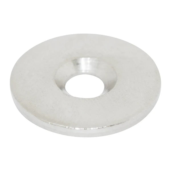 Non-Magnetic Steel Countersunk Washer | 20mm (OD) x 2mm (H) | Countersunk (ID)5mm/(ID)8.2mm