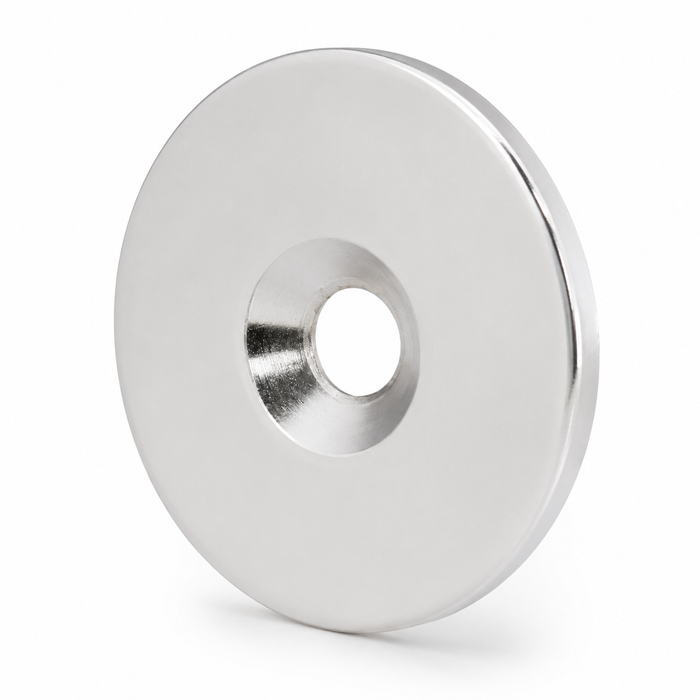 Non-Magnetic Steel Countersunk Washer | 30mm (OD) x 3mm (H) | Countersunk 5mm (ID)