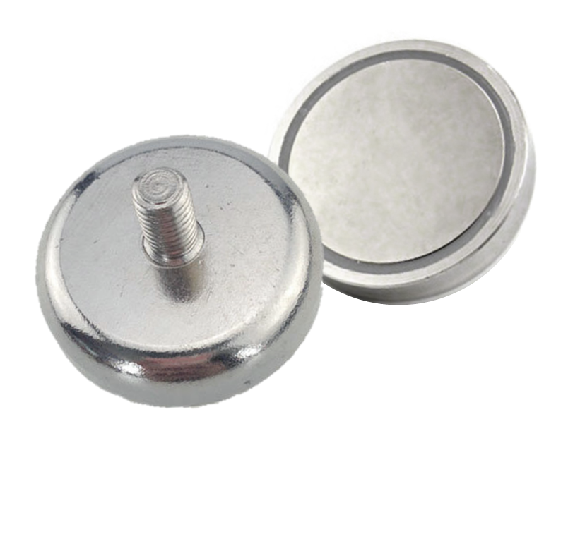 Neodymium Male Thread Pot Magnet - D10mm x 14mm M3 (2.2kg) | FRENERGY ...