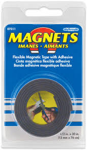 Magnetic Tape Self Adhesive -  12.7mm x 762mm (1/2" x 30") | REDUCED TO CLEAR