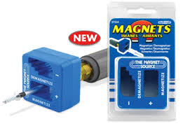 Screwdriver Magnetizer Demagnetizer - Blue