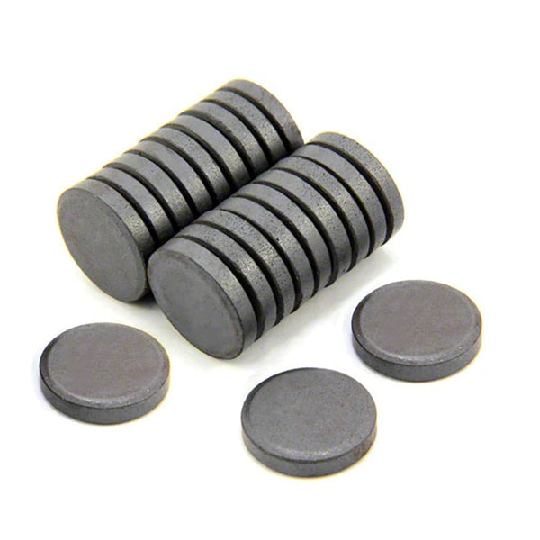 Ferrite Disc Magnet 15mm x 4mm Y30BH | Isotropic