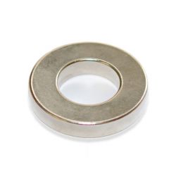 Neodymium Ring Magnet OD30mm x H8mm | Hole 15.5mm N38