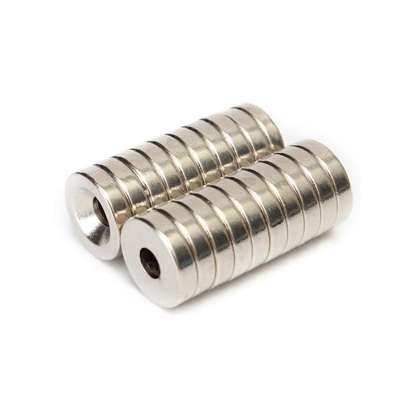 Neodymium Countersunk Ring Magnet - OD12.7mm x 4mm x C/sunk d3.12mm