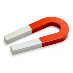 Alnico Horseshoe Magnet - 75mm x 38mm x 9mm