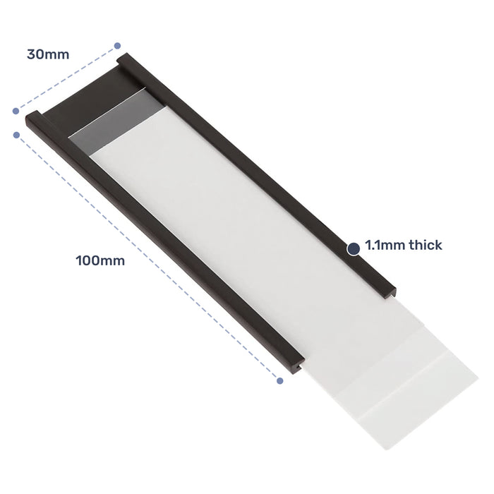 c channel magnetic label holders