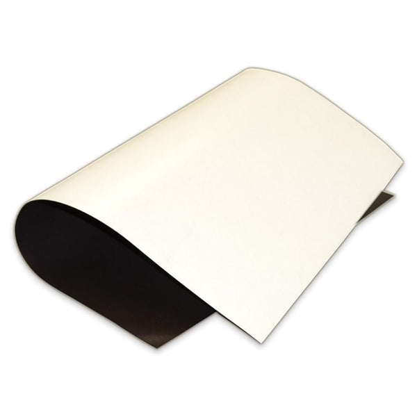 Magnetic Sheeting | 1M x 620mm x 0.5mm | WHITE | Double Sided Magnetism