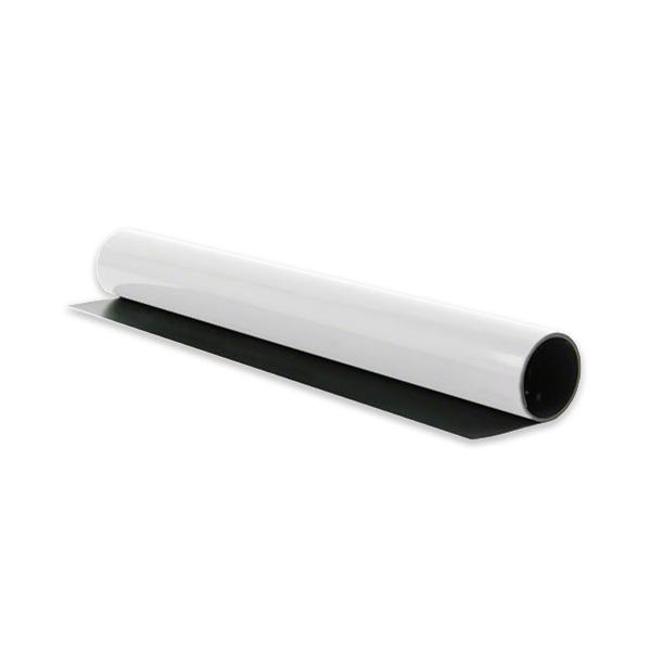 Magnetic Whiteboard Sheeting PVC White Gloss | 20M x 0.4mm x 620mm