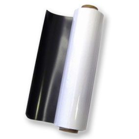 Magnetic Roll Sheeting PVC White Gloss | 10Metres x 0.8mm x 1000mm