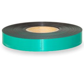 Magnetic PVC Tape Roll 1M x 50mm x 0.6mm | GREEN | For Craft & Labelling