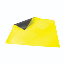 Coloured Magnetic Sheet | YELLOW | 1M x 0.8mm x 620mm