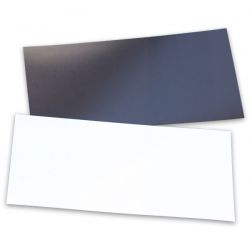 Magnetic Labels 100x50x0.8mm | Pack of 10 | WHITE