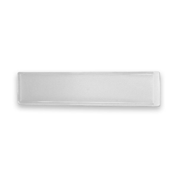 Magnetic Label & Card Holder Sleeve 110mm x 25mm | WHITE