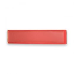 Magnetic Label & Card Holder Sleeve 110mm x 25mm | RED