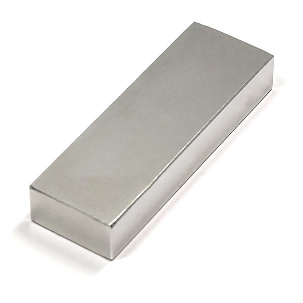 Neodymium Block Magnet - 75mm x 25mm x 12.5mm | N45