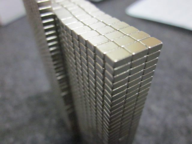 Neodymium Block Magnet - 4mm x 3mm x 1.8mm | N50