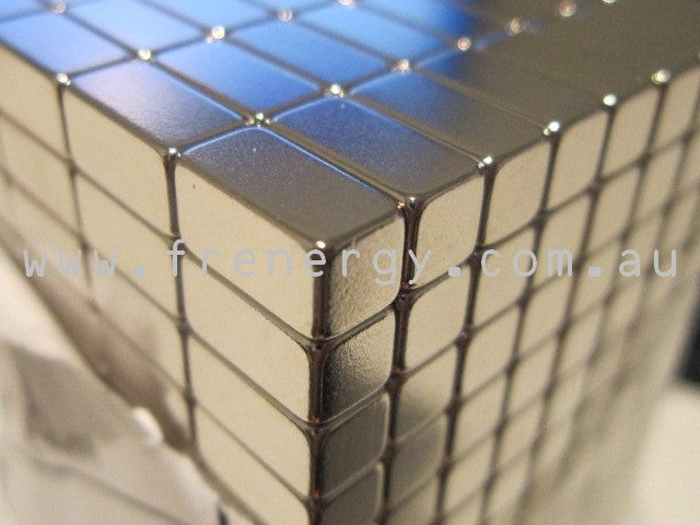 Neodymium Block Magnet - 10mm x 5mm x 5mm | N45