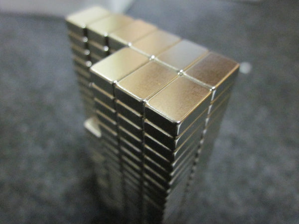 Neodymium Block Magnet 9.52x6.35x3.175mm N52