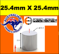 Neodymium Cylinder Magnet 25.4mm x 25.4mm N42