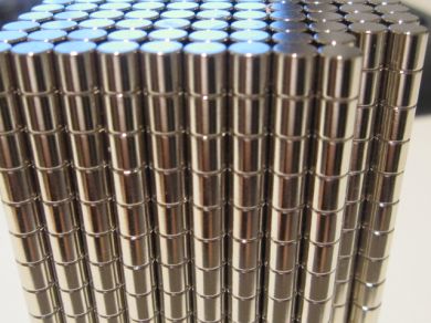 Neodymium Cylinder Magnet 4mm x 4.75mm N42