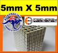 Neodymium Cylinder Magnet 5mm x 5mm N35