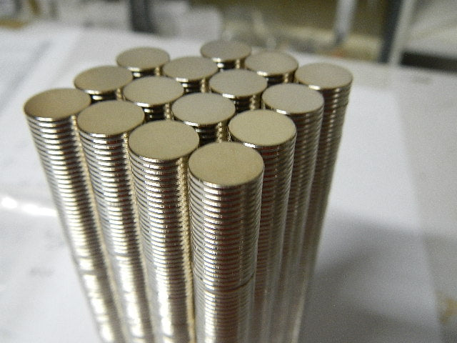 Neodymium Disc Magnet 10mm x 1mm height N42