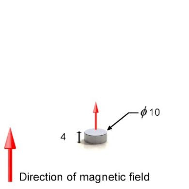 Neodymium Disc Magnet 10mm x 4mm N38