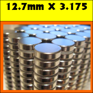 Neodymium Disc Magnet 12.7mm x 3.175mm N52
