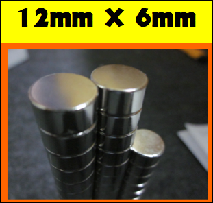 Neodymium Disc Magnet 12mm x 6mm N42