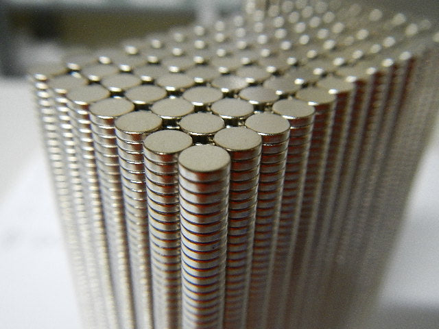 Neodymium Disc Magnet 4mm x 1mm N50