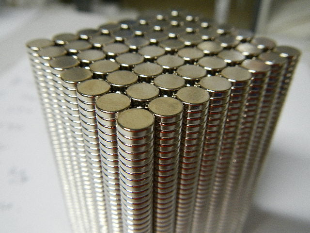 Neodymium Disc Magnet - 6mm x 1.5mm | N50