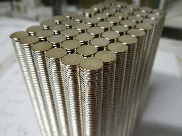 Neodymium Disc Magnet 8mm x 1mm N35